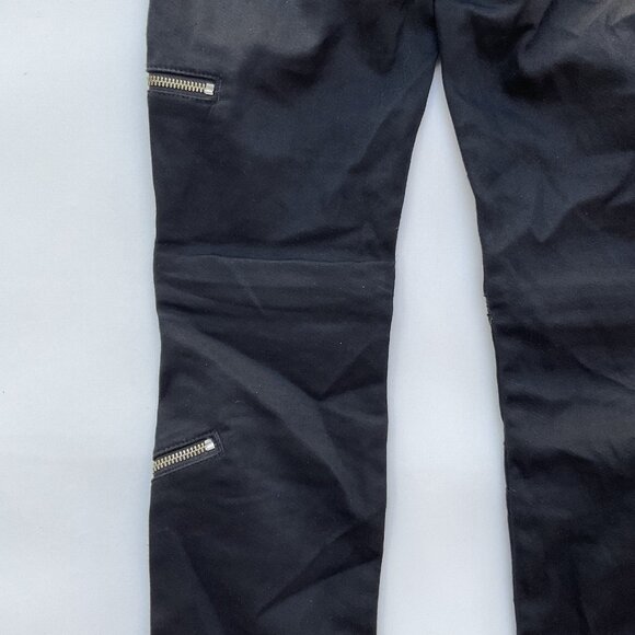 Guess Women’s Jegging Fit Black Skinny Jeans Zipper Legs Size 26 - Picture 12 of 16